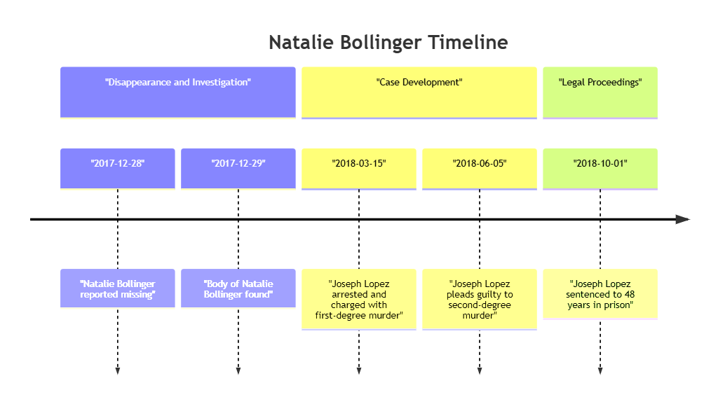 Natalie Bollinger Timeline