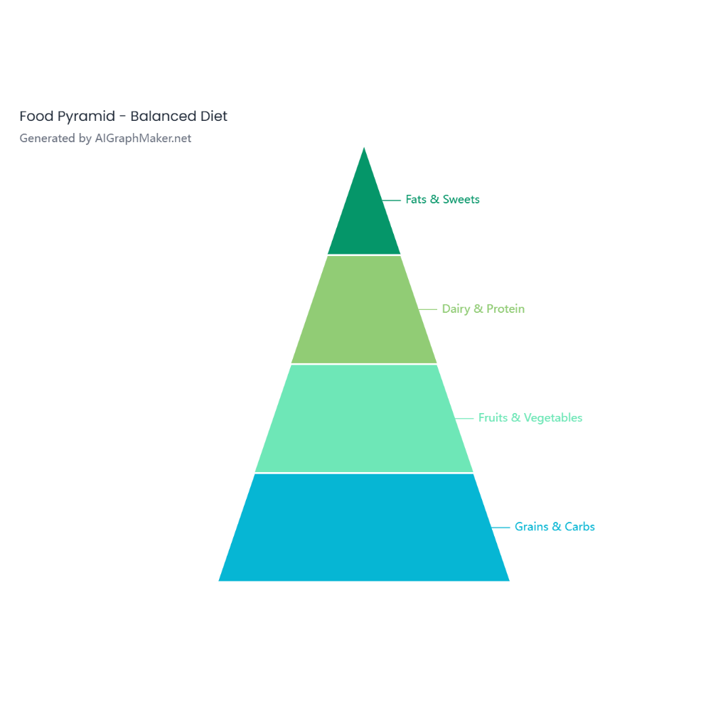 Food Pyramid - Balanced Diet