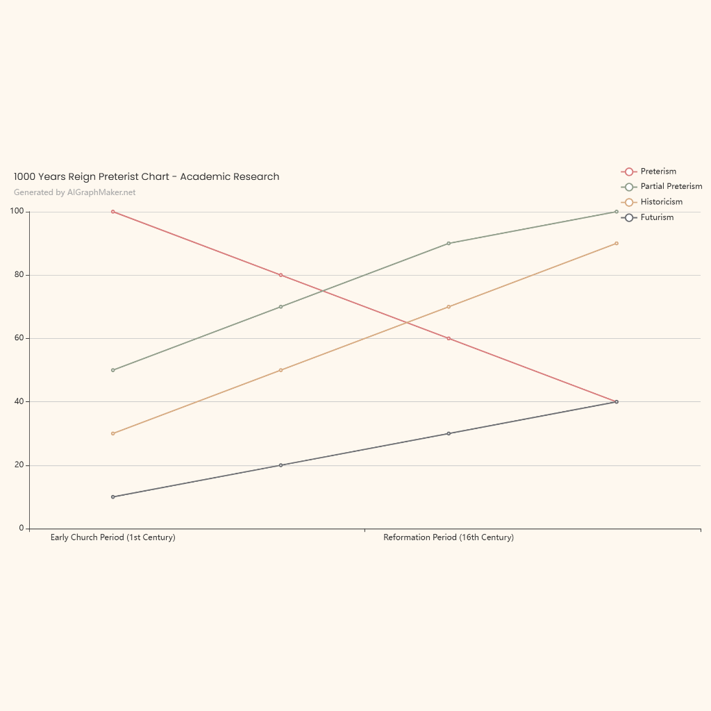 1000 Years Reign Preterist Chart - Academic Research