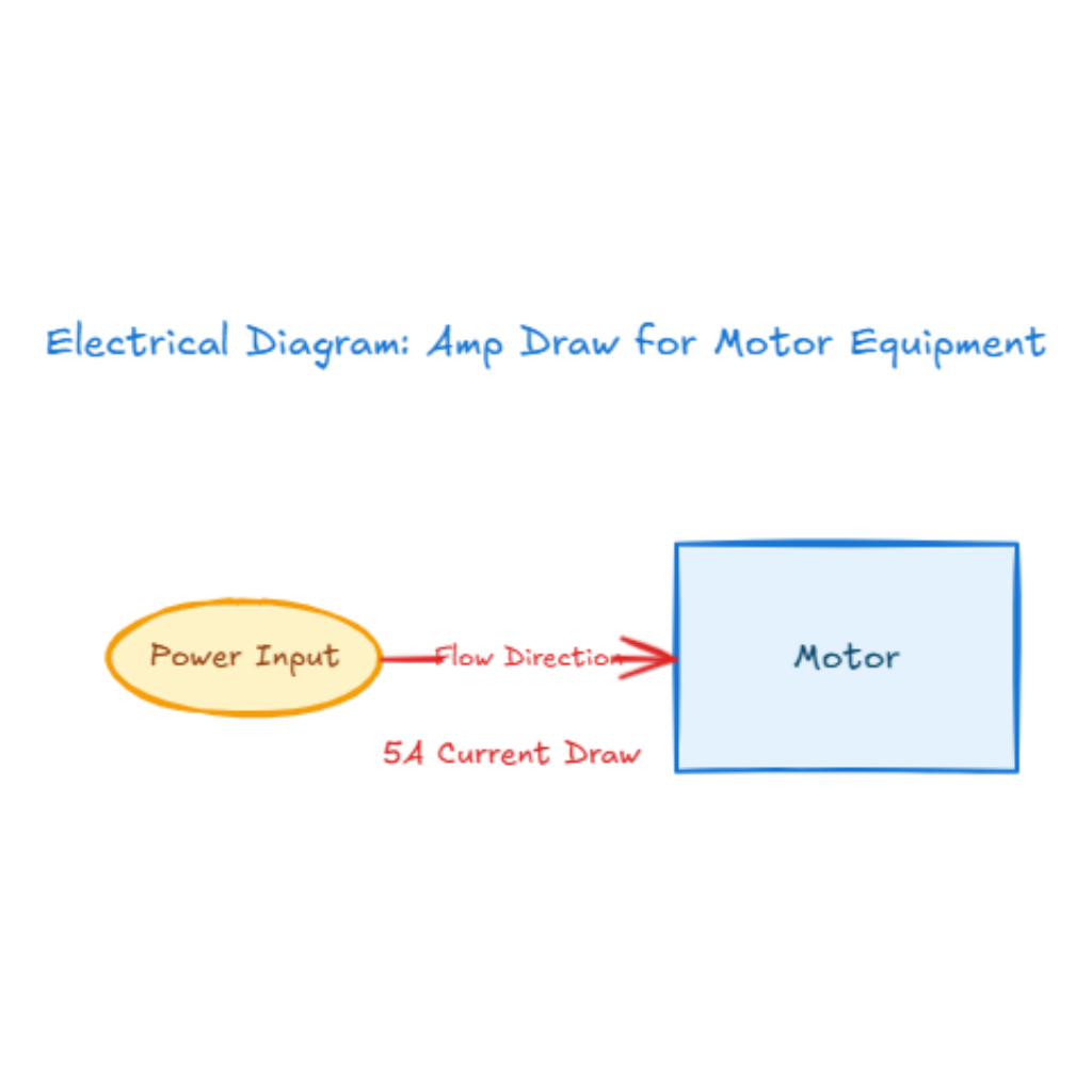 Electrical Equipment Amp Draw Diagram Explained