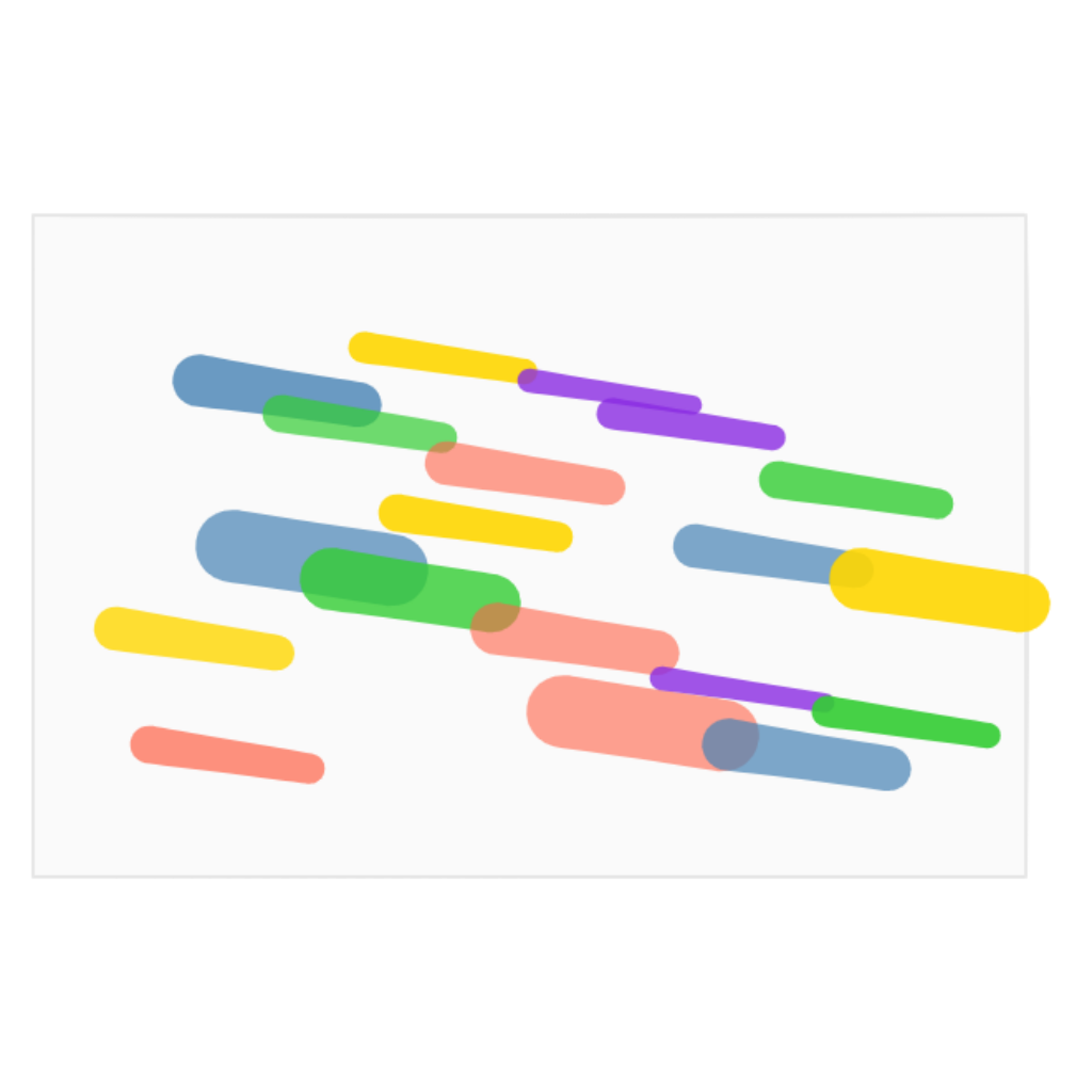 Drawing with 19 freedraws, 1 rectangle